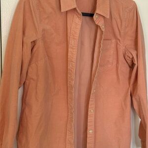 Urban Outfitters women’s Coral Corduroy button down shirt